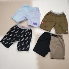 BABYDOLL プリント入りハーフパンツ　１１０サイズ　美品４着セット！