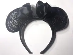 黒いミッキー耳カチューシャ
