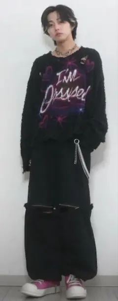 grancy ワイドパンツ