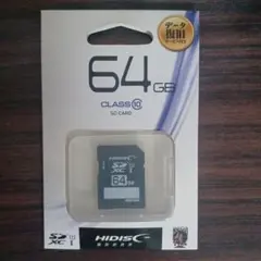 HIDISC 64GB CLASS 10 SDカード