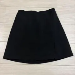 黒のタイトスカート ゴム入りウエスト