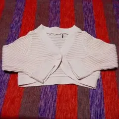 コムサイズム☆90サイズ☆ボレロ☆ショートカーディガン☆綺麗な薄ピンク♪