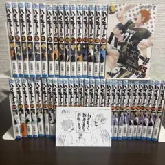ハイキュー!! 全45巻 初版多数 非売品イラスト付 美品