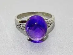 【極美品】大粒アメジスト　リング　アンティーク