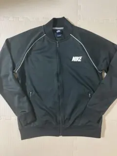 NIKE トラックジャケット ジャージ L バックロゴ 黒