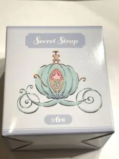 ディズニーストア　シークレットストラップ　ガラスの靴　シンデレラ