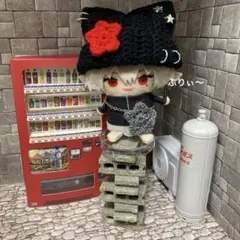 星赤＋グレーポシェット【匿名配送】にじぱぺっと　にじぱぺ　ぱぺ服　10cmぬい