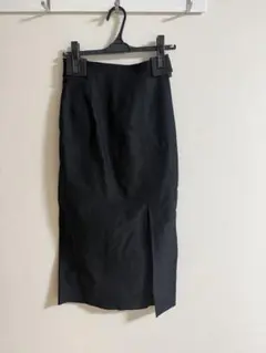 moussy ブラック タイトスカート スリット入りのサムネイル