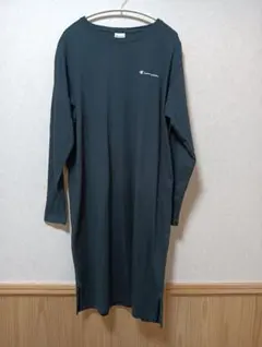 ‪☆‪チャンピオン 長袖ワンピース ブラック L☆