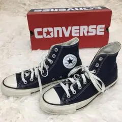 CONVERSE ALL STAR ネイビー スニーカー　25.5