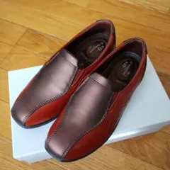 ムーンスター Eve スリッポン 22.5