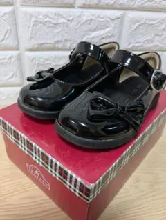 ☆2サイズ調整☆　キッズ　フォーマル　シューズ　エナメル　16.5cm　17cm