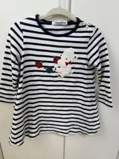 familiar ストライプ ワンピース 80センチ