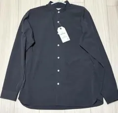 SHIPS any ストライプ / ソリッド リラックス バンドカラー シャツ