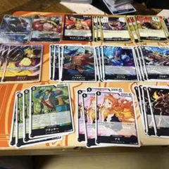ワンピースカード 黒ルフィ　デッキパーツ　世界最強の戦士　OP17 ロキsec
