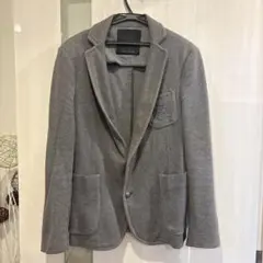 グレー テーラードジャケット ZARA