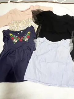 子ども服 まとめ売り 12枚 女の子 90 春夏 保育園着 プティマイン他