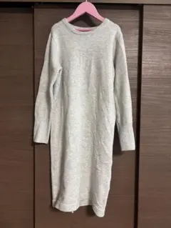 CIAOPANIC TYPY グレーの長袖ワンピース XXL