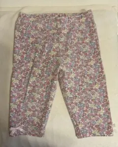 anyFAM エニィファム　ピンク　花柄　レギンス　スパッツ　90のサムネイル