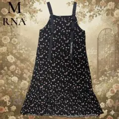 RNA 小花柄キャミワンピース ロング ティアード 裾フリル サブカル Y2Kのサムネイル