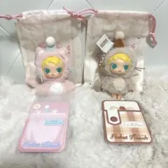 POPMART baby molly Pocket Friends ピンク 茶色