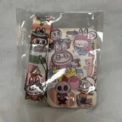 ラブブ 定期入れ 定期ケース ストラップ付き