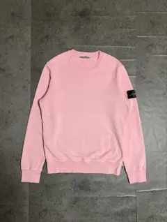 STONE ISLAND 22ss ピンク スウェット S - メルカリ