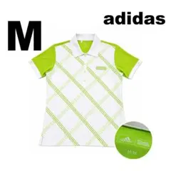 adidas GOLF ウェア ネオングリーン Mサイズ