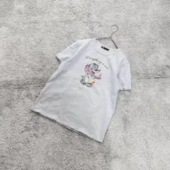 C81【ザラ】Tシャツ/リラックス/カジュアル/レトロ/L