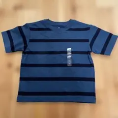 UNIQLO KIDS AIRism ボーダーTシャツ 110cm