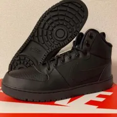 ナイキ コート ボロー ブラック 黒色 撥水 27.5㎝ AA0547-002