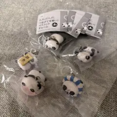 たれぱんだ　つなげて可愛い！マスコットチャーム　コンプ　めじるしアクセサリー