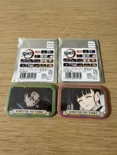 鬼滅の刃 トレーディングスクエア缶バッジ 竈門炭治郎 栗花落カナヲ