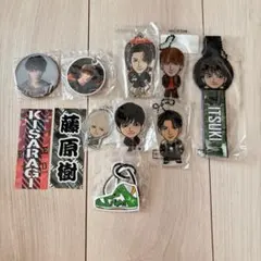 RAMPAGE ランペ 藤原樹 BOT セット 縁日 缶バッジ カード