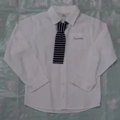 キムラタン 130 フォーマル 男の子 シャツ ネクタイ