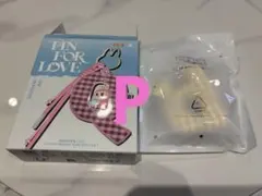 POPMART ラブブ PIN FOR LOVE イニシャルチャーム P