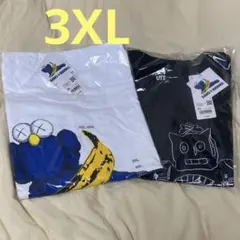 新品3XL カウズ　Tシャツ　UT ユニクロUNIQLO 2枚セット