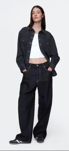 2026年最新】GAP スーパーバギーデニム ダークリンスの人気アイテム