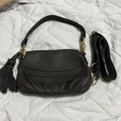 【美品】ノーブランド品 ショルダーバッグ 黒