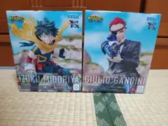 ヒロアカ　ジュリオ　緑谷出久　２個セット　フィギュア　xrosslink