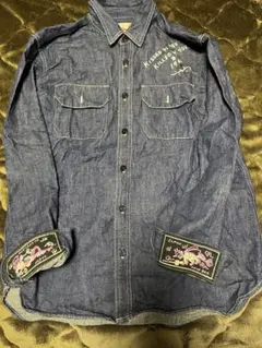 NORTH NO NAME ノースノーネーム　CUFFSPATCH SHIRT