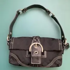 【激レア美品】COACHソーホー シグネチャー ショルダーバッグNo. 6280