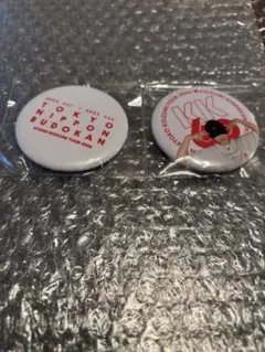 小泉今日子⭐︎小泉記念館⭐︎KK60 武道館ライブ限定缶バッジ2個セット
