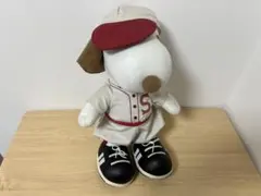 スヌーピー野球ユニフォームぬいぐるみ