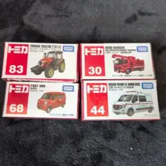 トミカ 4台セット No.83 No.30 No.68 No.44のサムネイル