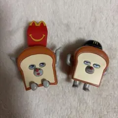 マクドナルド ハッピーセット パンどろぼう　キャラクター フィギュア 2種のサムネイル