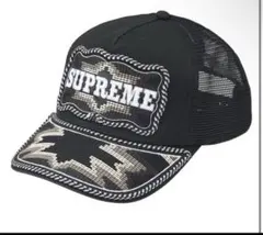 Supreme キャップ Western Mesh Back 5-Panel 黒 - メルカリ