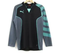 PUMA EVOTRG 長袖Tシャツ Sサイズ 黒・グレー・青
