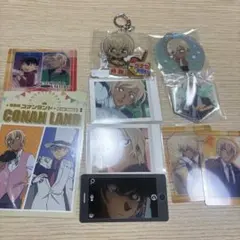 名探偵コナン　アクリルキーホルダー　カード　セット安室