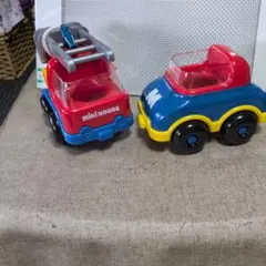 MIKI HOUSE 消防車 くるま おもちゃ セットのサムネイル